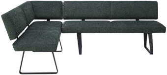 XXXLutz Eckbank 173/238 cm in anthrazit, dunkelgrün Angebot