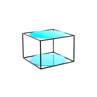 XXXLutz Beistelltisch in metall, glas 50/50/36 cm Angebot
