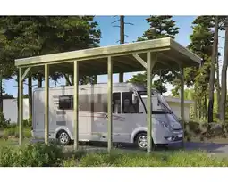 Hornbach Einzelcarport skan holz friesland 397x708 cm tauchimprägniert Angebot
