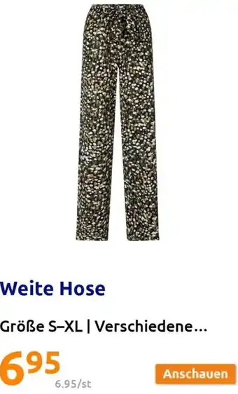 Action Weite Hose S-XL Angebot