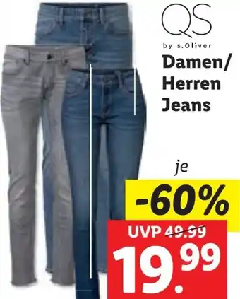 Lidl QS Damen/Herren Jeans Angebot