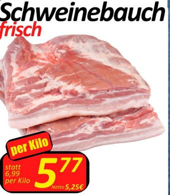 Wurstico Schweinebauch frisch per kilo Angebot