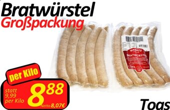 Wurstico Bratwürstel Großpackung per kilo Angebot