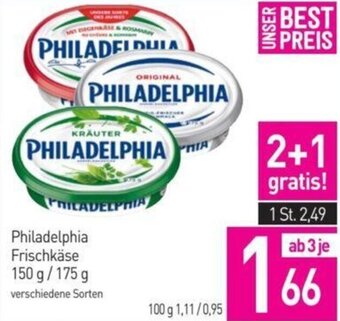 Sutterlüty Philadelphia Frischkäse 150 g/ 175 g Angebot