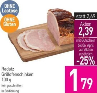Sutterlüty Radatz Grillofenschinken 100 g Angebot