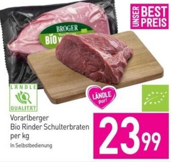 Sutterlüty Vorarlberger Bio Rinder Schulterbraten per kg Angebot