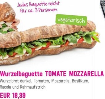 Sutterlüty Wurzelbaguette Tomate Mozzarella Angebot