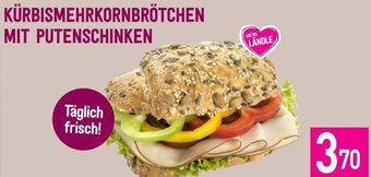 Sutterlüty Kürbismehrkornbrötchen mit Putenschinken Angebot