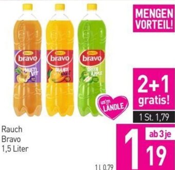 Sutterlüty Rauch Bravo 1,5 Liter Angebot
