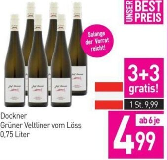 Sutterlüty Dockner Grüner Veltliner vom Löss 0,75 Liter Angebot