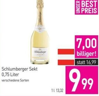 Sutterlüty Schlumberger Sekt 0,75 Liter Angebot