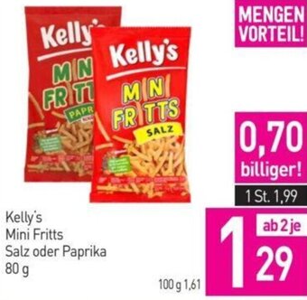 Sutterlüty Kelly's Mini Fritts Salz oder Paprika 80 g Angebot