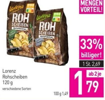 Sutterlüty Lorenz Rohscheiben 120 g Angebot
