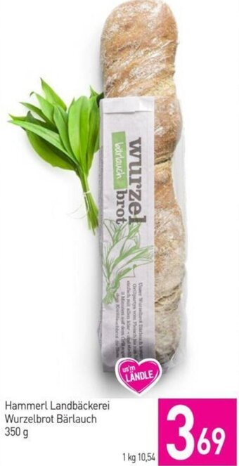 Sutterlüty Hammerl Landbäckerei Wurzelbrot Bärlauch 350 g Angebot