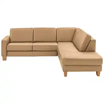 XXXLutz Ecksofa in echtleder honig Angebot