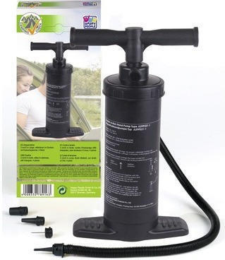 Hornbach Happy people handpumpe doppelhubpumpe pool 20 x 12 x 48 cm kunststoff schwarz Angebot