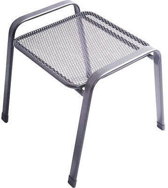 Hornbach Gartenhocker siena garden elda plus streckmetall eisengrau Angebot