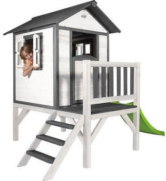 Hornbach Spielhaus sunny lodge xl holz grau-weiß Angebot