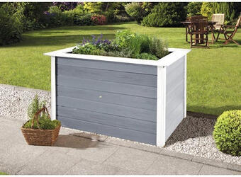 Hornbach Hochbeet klassisch weka profi 669 b 120x79x81 cm grau Angebot