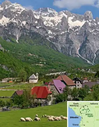 Hofer Reisen Wanderreise albanien Angebot