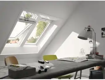 Hornbach Velux schwingfenster integra ggu pk06 007021 thermo elektrofenster 94x118 cm inkl. motor,regensensor und funk-wandschalter Angebot