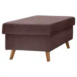 XXXLutz Hocker in textil bordeaux Angebot