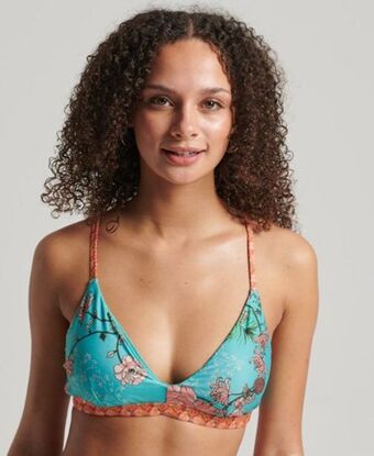 Superdry Vintage surf triangle bikini top Angebot