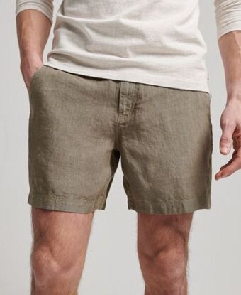 Superdry Overdyed linen shorts Angebot