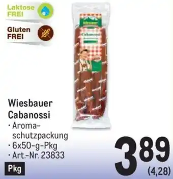 Metro Wiesbauer Cabanossi 6x50-g Angebot