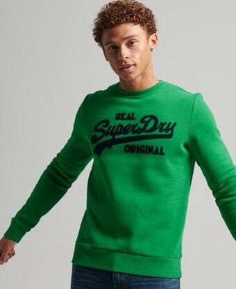 Superdry Vintage logo soda pop crew sweatshirt Angebot
