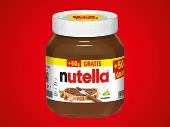 Lidl Nutella 450 g + 50 g gratis Angebot