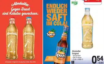 Metro Almdudler Original 0,35-l-MW-Fl Angebot