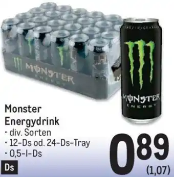 Metro Monster Energydrink 0,5-l-Ds Angebot