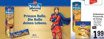 Metro De Beukelaer Prinzenrolle od. Cremys 400g-Pkg Angebot