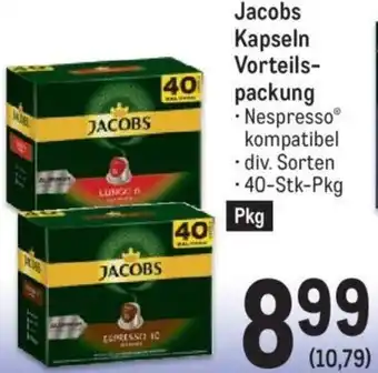Metro Jacobs Kapseln Vorteils-packung 40-Stk-Pkg Angebot