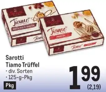 Metro Sarotti Tiamo Trüffel 125-g-Pkg Angebot