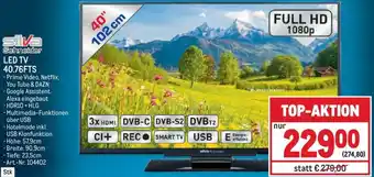 Metro Silva LED TV 40.76FTS Angebot