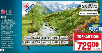 Metro LG OLED TV 55A29LA Angebot