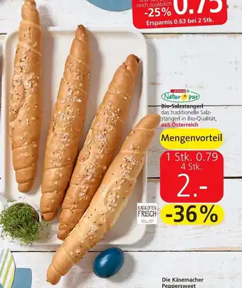 Spar Bio- Salzstangerl 4 stk. Angebot