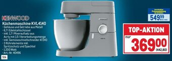 Metro KENWOOD Küchenmaschine KVL4140 Angebot