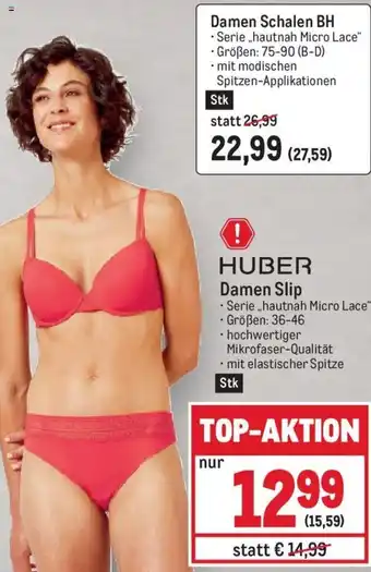 Metro Huber Damen Slip Angebot