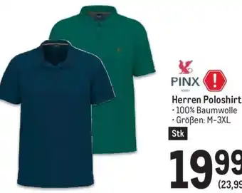 Metro Pinx Herren Poloshirt Angebot