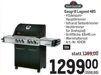 Metro Napoleon Gasgrill Legend 485 Angebot