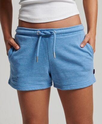 Superdry Vintage logo embroidered jersey shorts Angebot