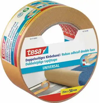 OBI Tesa doppelseitiges klebeband universal 25 m x 50 mm Angebot