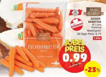 PENNY Zucker Karotten 1 kilo Angebot