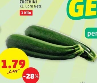 PENNY Zucchini 1 kilo Angebot