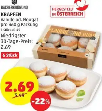 PENNY Krapfen 6 Stk. Angebot