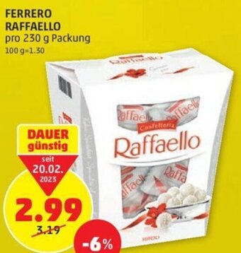 PENNY Ferrero Raffaello 230 g Angebot