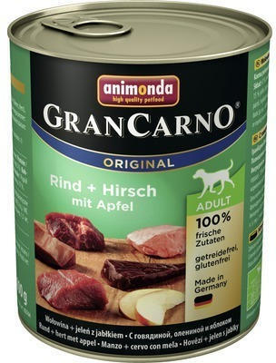 Hornbach Hundefutter nass animonda gran carno original adult rind und hirsch mit apfel 800 g Angebot